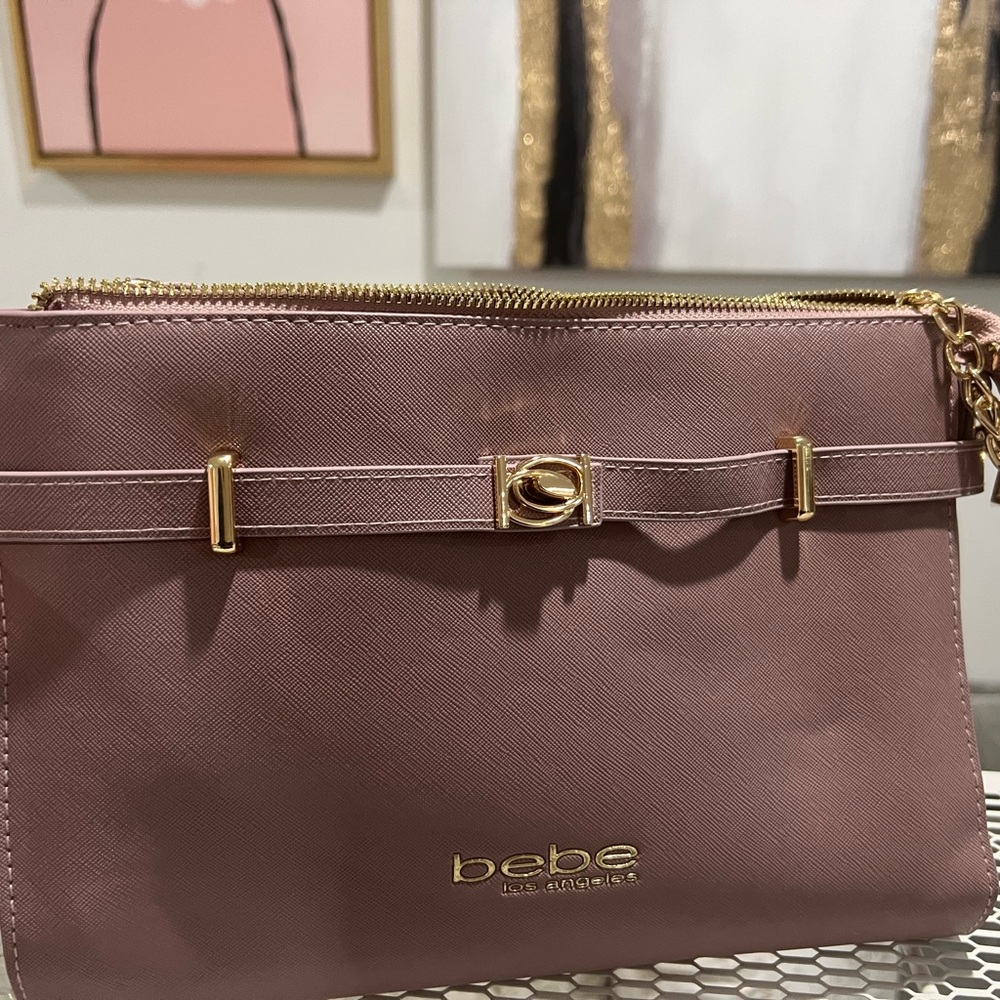 Bebe New blush pink crossbody